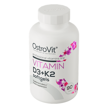 OstroVit Vitamina D3 + K2 90 capsule
