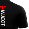 Raglan Performance Black T-Shirt