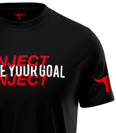 RAISE YOUR GOAL T-SHIRT INJECT NUTRITION