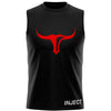 Sleeveless Muscle Black T-Shirt